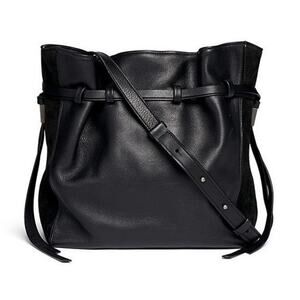 BOYY Lazar Drawstring Bucket Bag in Black